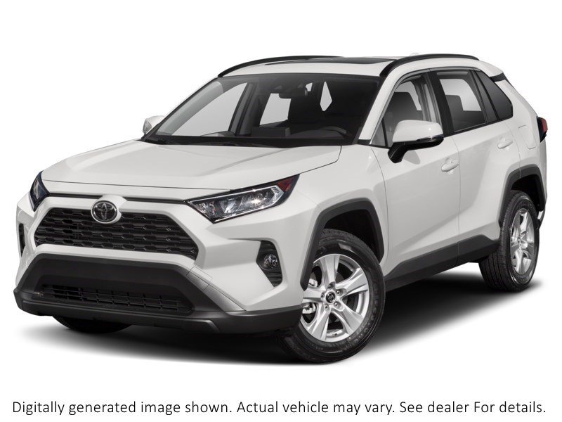 2019 Toyota Rav4 AWD XLE Super White  Shot 1