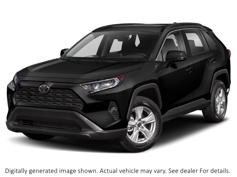 2019 Toyota Rav4 AWD XLE Midnight Black Metallic  Shot 4