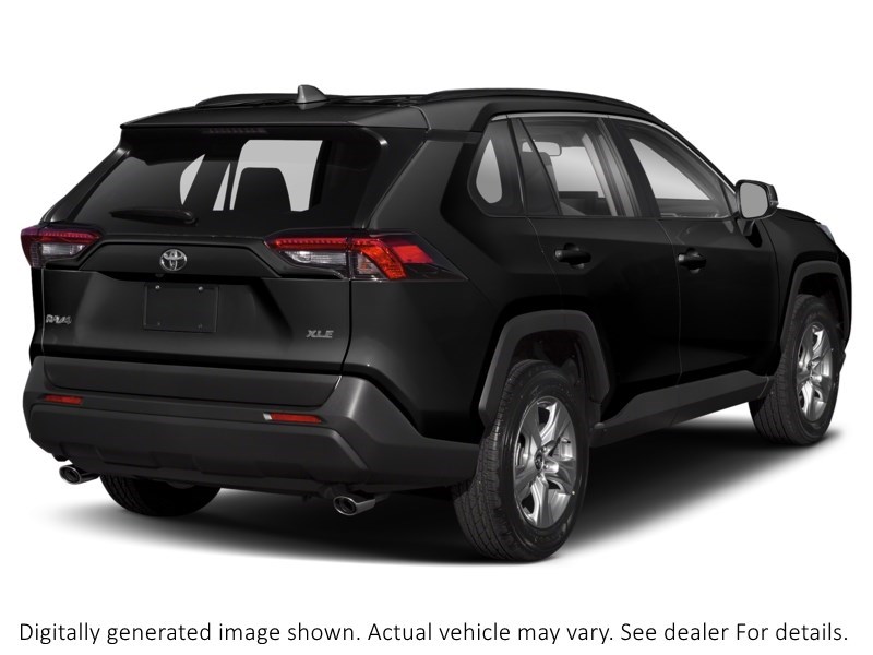 2019 Toyota Rav4 AWD XLE Midnight Black Metallic  Shot 2