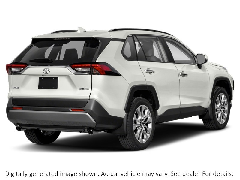 2020 Toyota Rav4 Limited AWD Blizzard Pearl  Shot 2