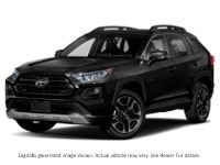 2019 Toyota Rav4 AWD Trail Midnight Black Metallic  Shot 1