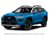 2019 Toyota Rav4 AWD Trail Blue Flame w/White Roof  Shot 7