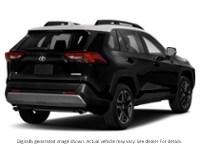 2019 Toyota Rav4 AWD Trail Midnight Black Metallic w/White Roof  Shot 20