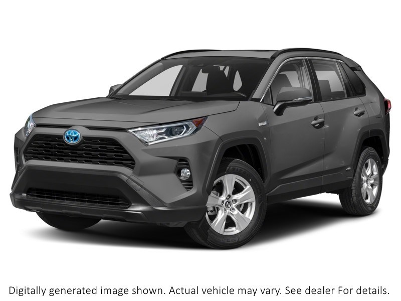 2020 Toyota Rav4 Hybrid Hybrid XLE AWD Magnetic Grey Metallic  Shot 4