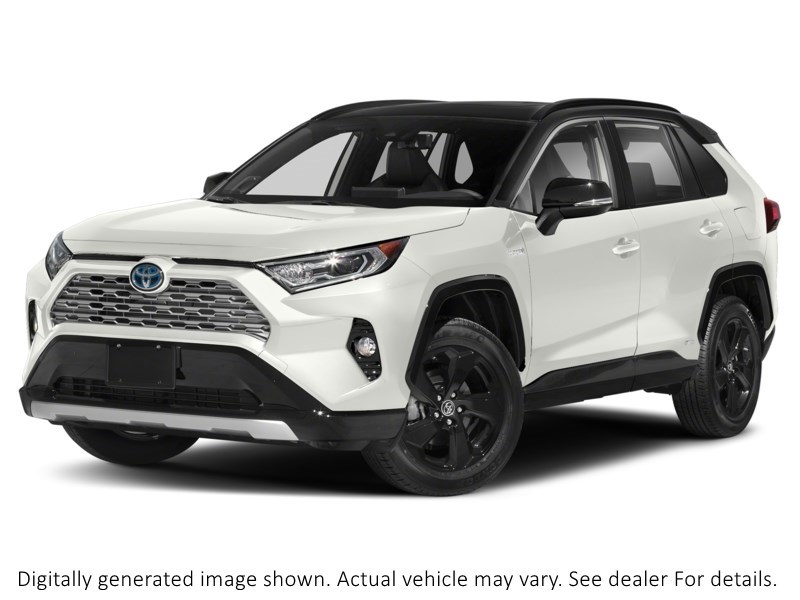 2022 Toyota RAV4 Hybrid Hybrid XSE AWD Blizzard Pearl w/Black Roof  Shot 1