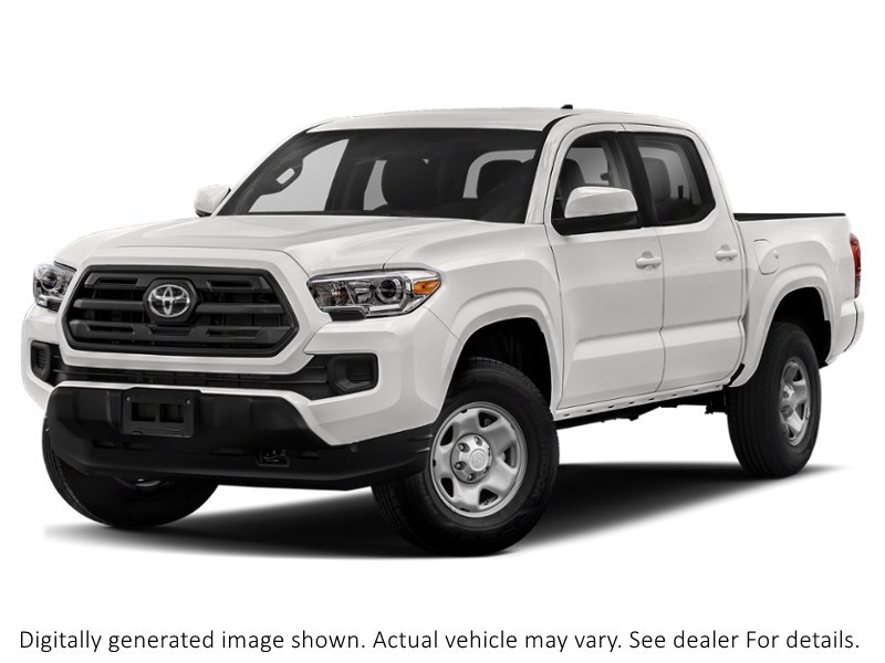 2019 Toyota Tacoma 4X4 Double Cab V6 Auto SR5 Alpine White  Shot 4