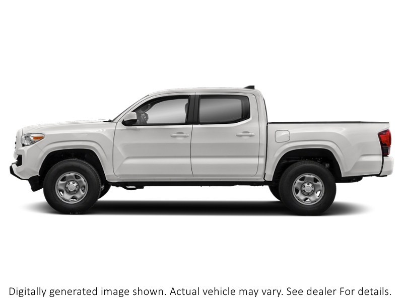 2019 Toyota Tacoma 4X4 Double Cab V6 Auto SR5 Alpine White  Shot 3