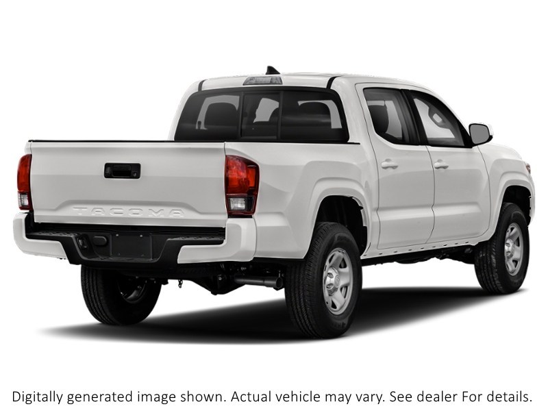 2019 Toyota Tacoma 4X4 Double Cab V6 Auto SR5 Alpine White  Shot 2