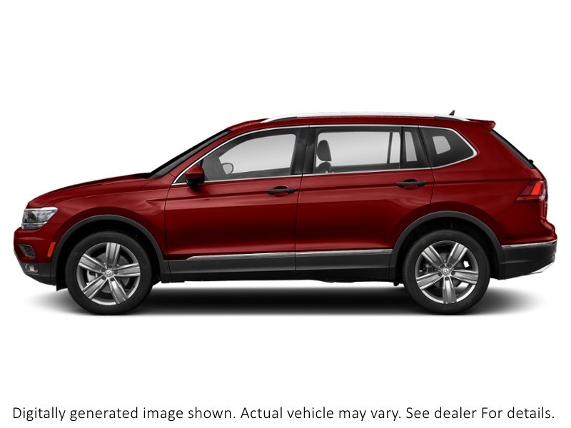 2021 Volkswagen Tiguan Highline 4Motion Ruby Red Metallic  Shot 16