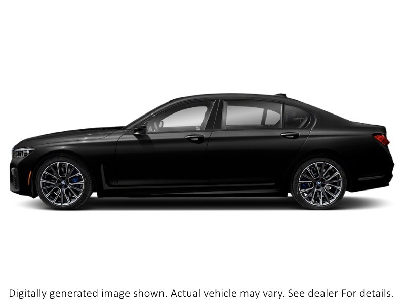 2020 Bmw 7 Series 750I Xdrive Sedan Black Sapphire Metallic  Shot 3
