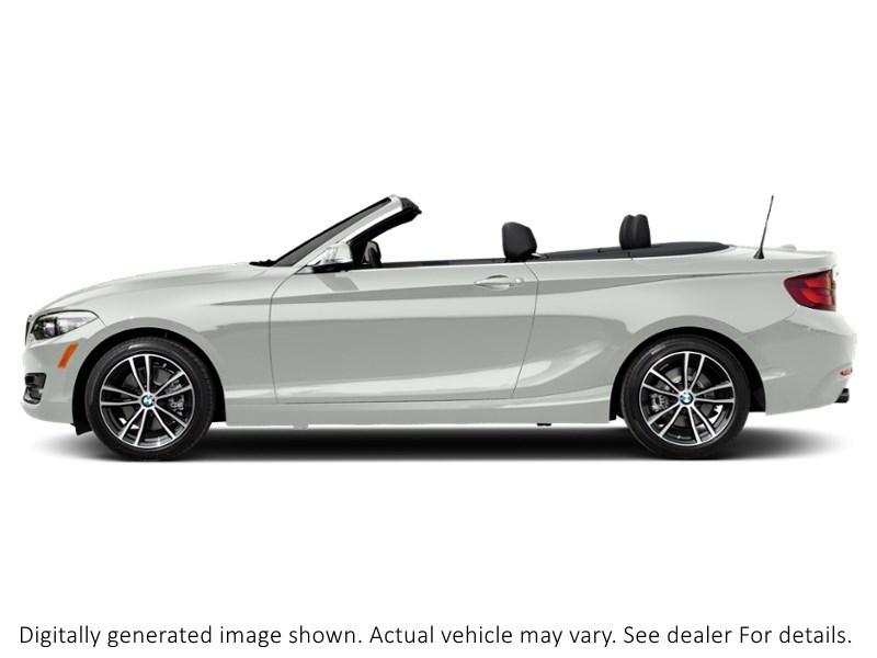 2021 Bmw 230 230I Xdrive Cabriolet Alpine White  Shot 3
