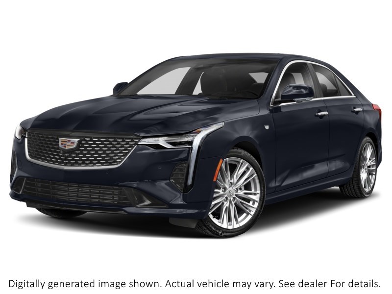 2022 Cadillac Ct4 4Dr Sdn Premium Luxury Dark Moon Blue Metallic  Shot 4