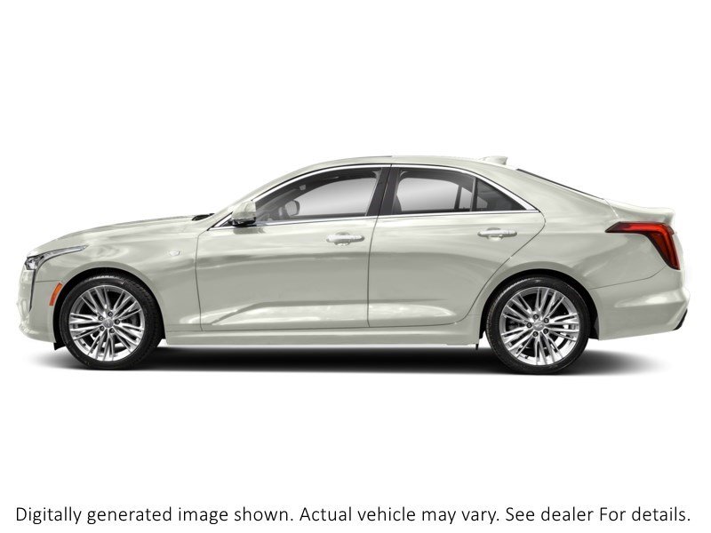 2022 Cadillac Ct4 4Dr Sdn Premium Luxury Crystal White Tricoat  Shot 5