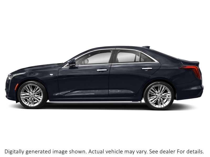 2022 Cadillac Ct4 4Dr Sdn Premium Luxury Dark Moon Blue Metallic  Shot 3