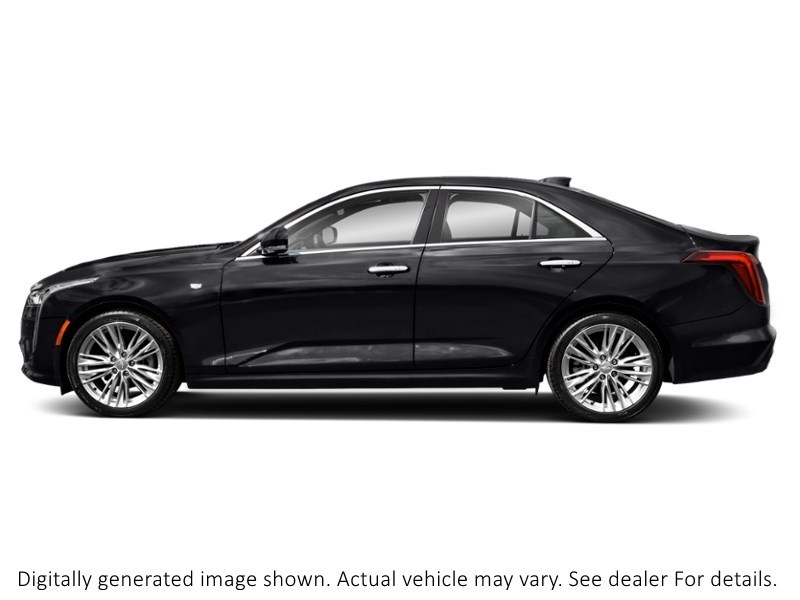 2022 Cadillac Ct4 4Dr Sdn Premium Luxury Stellar Black Metallic  Shot 3