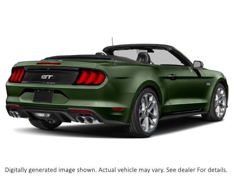 2022 Ford Mustang GT Premium Convertible Eruption Green Metallic  Shot 45
