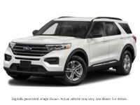2022 Ford Explorer XLT 4WD Oxford White  Shot 4