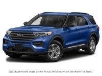 2022 Ford Explorer XLT | 4WD | Sport Pkg | Roof | Nav | Tow | 20S Atlas Blue Metallic  Shot 4