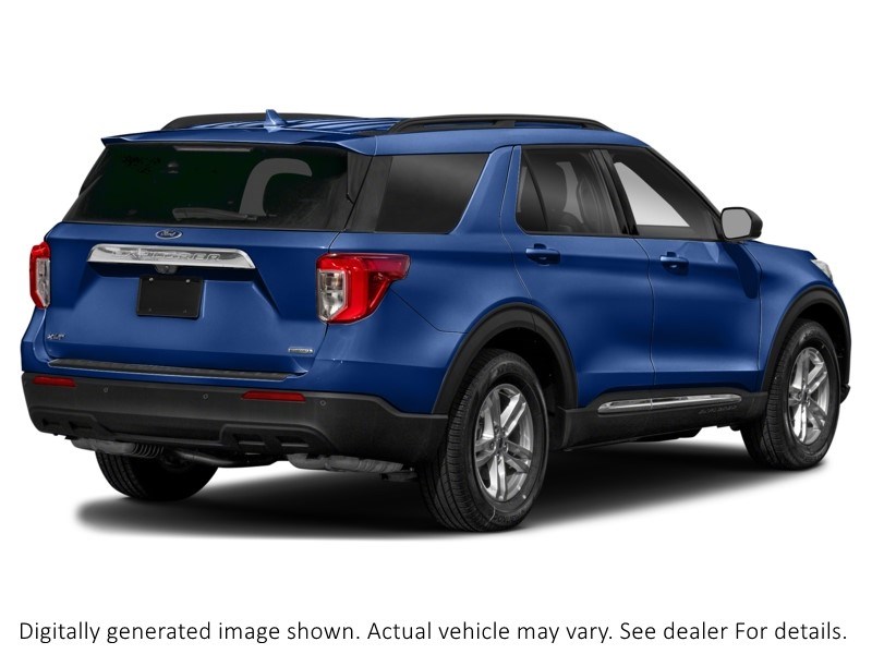 2022 Ford Explorer XLT | 4WD | Sport Pkg | Roof | Nav | Tow | 20S Atlas Blue Metallic  Shot 2