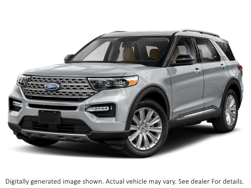2023 Ford Explorer Limited 4WD Iconic Silver Metallic  Shot 1