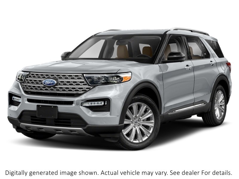 2020 Ford Explorer Limited 4WD Iconic Silver Metallic  Shot 1