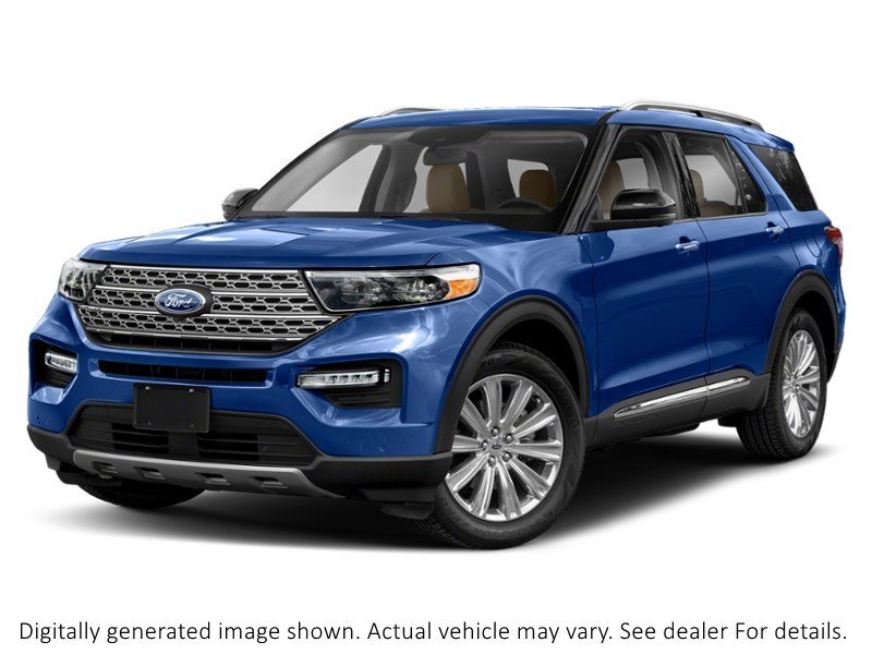 2023 Ford Explorer Limited 4WD Atlas Blue Metallic  Shot 22