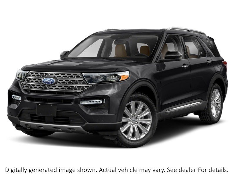 2023 Ford Explorer Limited 4WD Agate Black Metallic  Shot 25