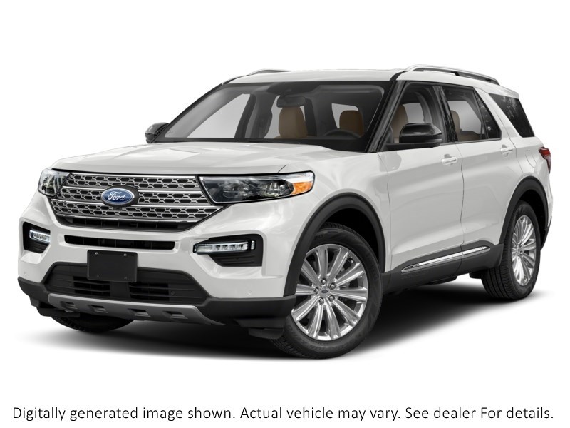 2023 FORD EXPLORER LIMITED 4WD Oxford White  Shot 4
