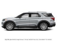 2020 Ford Explorer Limited 4WD Iconic Silver Metallic  Shot 3