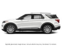 2021 FORD EXPLORER LIMITED 4WD Star White Metallic Tri-Coat  Shot 3