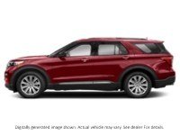 2023 Ford Explorer Limited 4WD Rapid Red Metallic Tinted Clearcoat  Shot 17