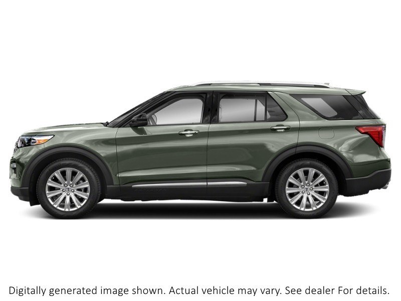 2023 Ford Explorer Limited 4WD Forged Green Metallic  Shot 40