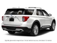 2021 Ford Explorer Limited 4WD Star White Metallic Tri-Coat  Shot 6