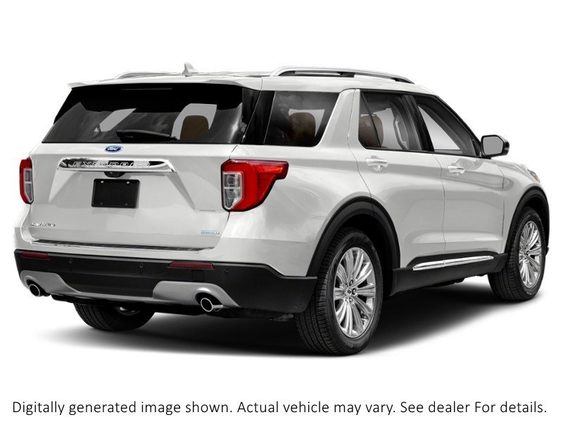 2023 Ford Explorer Limited 4WD Oxford White  Shot 36