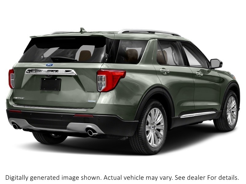 2023 Ford Explorer Limited 4WD Forged Green Metallic  Shot 43