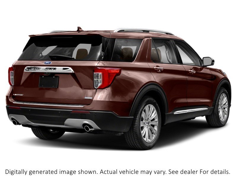 2023 Ford Explorer Limited 4WD Jewel Red Metallic Tinted Clearcoat  Shot 51