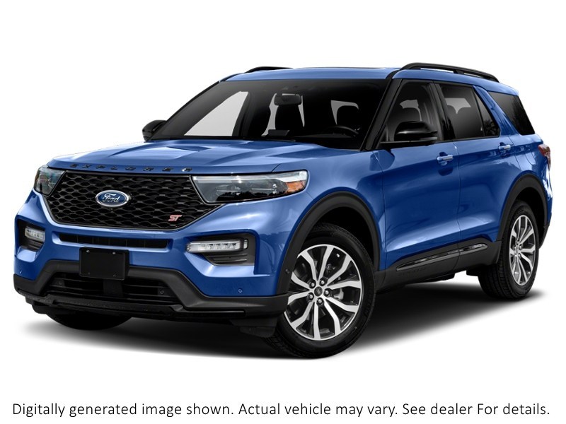 2022 Ford Explorer ST 4WD Atlas Blue Metallic  Shot 1
