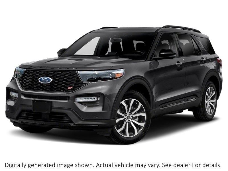 2022 Ford Explorer ST | 4WD | 3.0L | Roof | Tech Pkg | 360 | 21S Agate Black Metallic  Shot 4