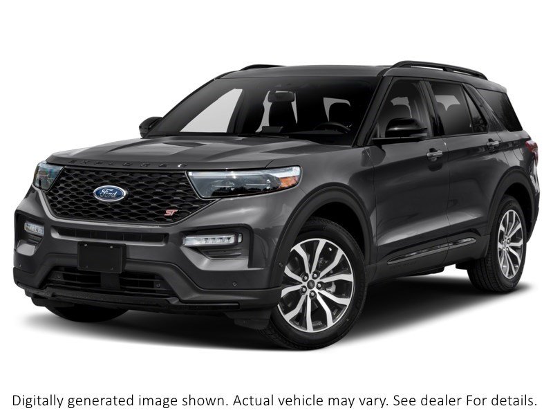 2020 Ford Explorer ST 4WD Agate Black Metallic  Shot 1