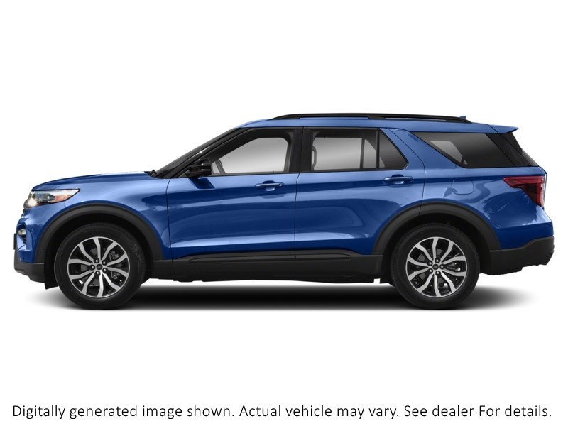 2020 Ford Explorer ST | 4WD | 3.0L | Roof | Prem Tech | Street Pk Atlas Blue Metallic  Shot 5
