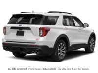 2022 FORD EXPLORER ST 4WD Star White Metallic Tri-Coat  Shot 2