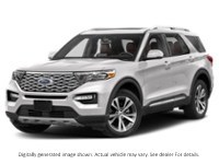 2021 Ford Explorer Platinum 4WD Star White Metallic Tri-Coat  Shot 7