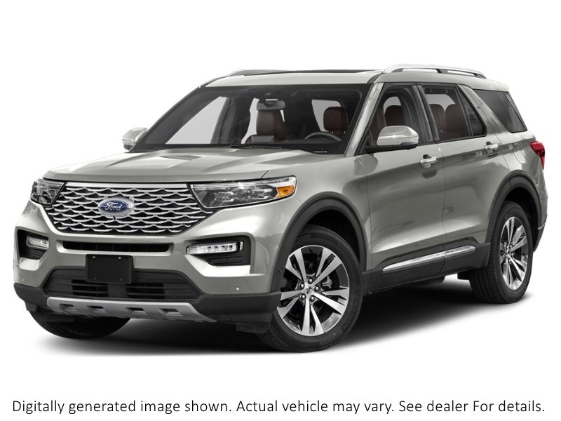 2021 Ford Explorer Platinum 4WD Iconic Silver Metallic  Shot 23