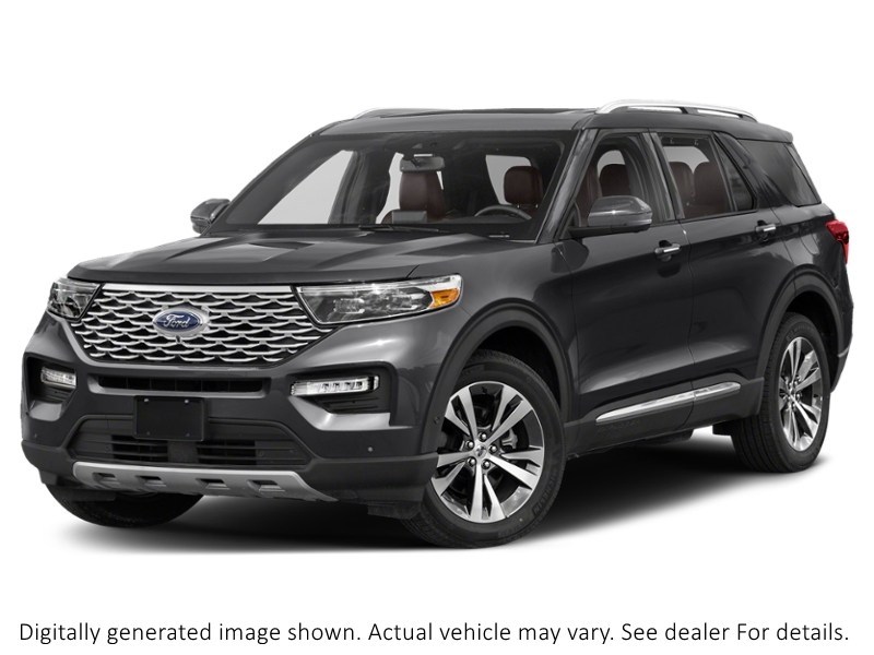 2021 Ford Explorer Platinum 4WD Agate Black Metallic  Shot 33