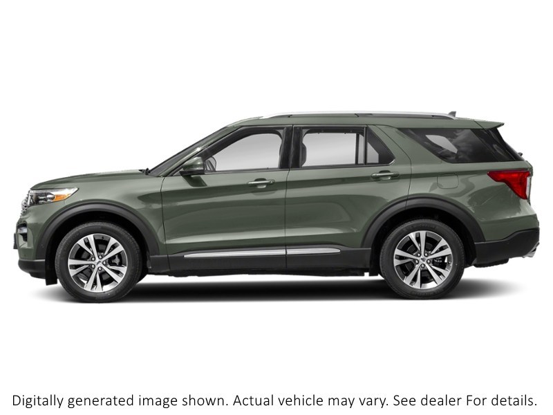 2021 Ford Explorer Platinum 4WD Forged Green Metallic  Shot 30