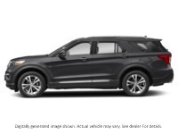 2021 Ford Explorer Platinum 4WD Agate Black Metallic  Shot 3
