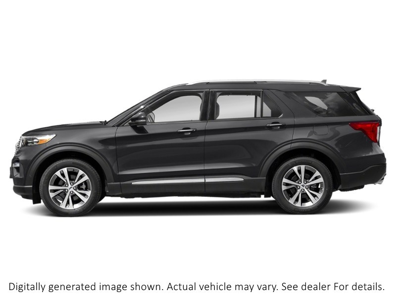 2021 Ford Explorer Platinum 4WD Agate Black Metallic  Shot 35