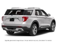 2021 Ford Explorer Platinum 4WD Star White Metallic Tri-Coat  Shot 12