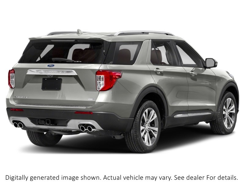2021 Ford Explorer Platinum 4WD Iconic Silver Metallic  Shot 21