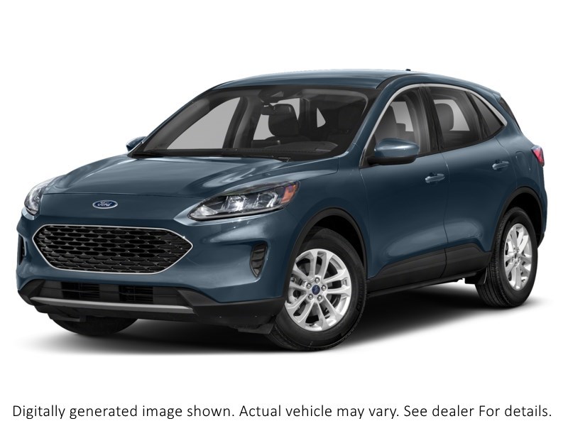2021 Ford Escape SE AWD Antimatter Blue Metallic  Shot 4